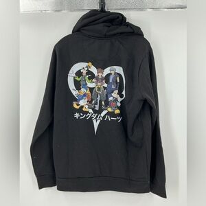 Disney Kingdom Hearts Logo Zippered Hoodie - BoxLunch Exclusive